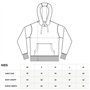 Marvel Classic-Avenger Hilt Hoodie Sweat à Capuche, Chiné athlétique, M Garçon