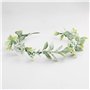 Uongeod Couronne de fleurs pour cheveux Boho Couronne florale artificielle Couronne de mariée pour cérémonie de mariage, fête-01