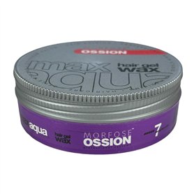 Morfose Ossion No7 Max Aqua Hair Gel Wax 175 ml - Cire Coiffante Maximale