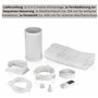 Climatiseur mobile 9 000 BTU avec tuyau d'évacuation et joint de fenêtre - Climatiseur mobile 24 h - Ventilateur de refroidissem