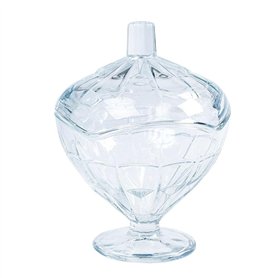 Pasabahce 98585 Glory-sucrier avec Couvercle en Verre