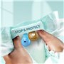 Double Protection pour la peau et contre les fuites Avec Poche Stop &