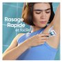 Gillette Venus Lot De 8 Recharges De Rasoir Pour Femmes Smooth, Cartouche A 3 Lames Et Bande Lubrifiante Pour Protéger La Peau, 