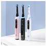 Oral-B iO 5 Brosse À Dents Électrique Noire, Un Capteur De Pression Pour Protéger Les Gencives, Les Dents Sensibles, Des Accesso