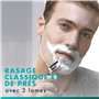 Gillette Lot De 15 Recharges De Rasoir Pour Homme Mach3 Avec Bande Lubrifiante Pour Une Glisse Fluide Pendant Le Rasage Et NOUVE