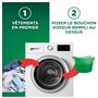 Ariel Lessive Liquide, 70 Lavages, +Touch Of Lenor Unstoppables, 7 Jours De Fraîcheur Longue Durée, Fabriqué En France