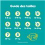 Pampers Baby-Dry Taille 2, 56 Couches, 4kg-8kg, Une Nuit Confortable Jusqu’À 100% Sans Fuites