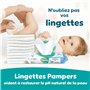 Pampers Baby-Dry Taille 2, 56 Couches, 4kg-8kg, Une Nuit Confortable Jusqu’À 100% Sans Fuites