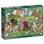 Falcon Deluxe Puppies in The Garden Jigsaw Puzzle (1000 Pieces)