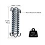 voile d'ombrage - Accessoires de fixation - Ressort de traction pour