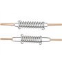AMIGOGO Lot de 4 ressorts de tension pour tente de camping, voile d'ombrage - Accessoires de fixation - Ressort de traction pour