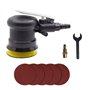 Outils pneumatiques Mini Air Palm Ponceuse orbitale aléatoire 75 mm Cercle Rond pour carrosserie automobile