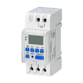 Programmeur électrique Numérique électrique Commutateur de relais de Temps programmable hebdomadaire de Puissance LCD Numérique