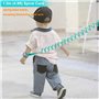 Anti perdu poignet Ceinture pour bébé Rênes de sécurité Laisse Bracelet poignet Lien Laisse Harnais de sécurité pour enfant Soup