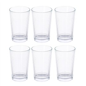 alpina Verres à Eau - Ensemble de Verres à Boire - Ensemble de 6 Pièces - Adapté au Lave-Vaisselle - 220 ml