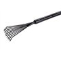 BLACK+DECKER Râteau à Feuilles BXGTTO7050 – Réglable de 77 à 110 cm – Râteau – Râteau – Résistant à la Rouille – Noir/Orange