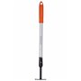 BLACK+DECKER Râteau Jardin à 5 Dents - Haute Réglable de 66 à 100 CM - Outillage de Jardin - Acier au Carbone, Fibre de Verre et