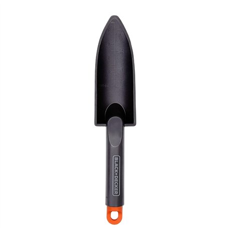 BLACK+DECKER Mini Pelle avec Indication de Mesure - Pelle de Jardin 30