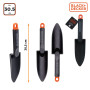 BLACK+DECKER Mini Pelle avec Indication de Mesure - Pelle de Jardin 30,5 cm - Outils Jardinage - Truelle Polypropylène - Noir/Or