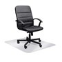 BLACK+DECKER Tapis de Chaise de Bureau 90 x 90 CM - Tapis Protection Sol - Tapis de Sol Bureau - Plastique - Transparent