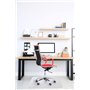 BLACK+DECKER Tapis de Chaise de Bureau 90 x 90 CM - Tapis Protection Sol - Tapis de Sol Bureau - Plastique - Transparent