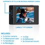 Grundig Caméra d'action HD720P - Caméra sous-Marine - Étanche jusqu'à 30 m - Écran LCD 2" - Accessoires Divers - Détection de Mo
