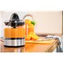 alpina Presse Agrume Électrique - 30W/230V - Extracteur de Jus - Récipient à jus 800ML - Filtre pour la Pulpe et les Pépins - Sa