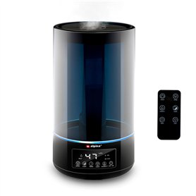 alpina Humidificateur d'Air Chambre - 4.3L - Humidificateur Ultrasonic Mist - Humidificateur Plantes d'intérieur - Diffuseur ave