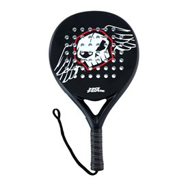 No Fear Zwart Raquette de Padel avec poignée antidérapante