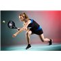 No Fear Zwart Raquette de Padel avec poignée antidérapante