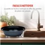 alpina Tajine 2,5L - Couscoussier Induction avec Couvercle Céramique Ø30cm - Casserole Tout Feux - Idéal pour Tajines et Couscou