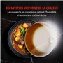 alpina Tajine 2,5L - Couscoussier Induction avec Couvercle Céramique Ø30cm - Casserole Tout Feux - Idéal pour Tajines et Couscou