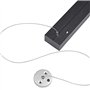 4 Pcs Ajustable Suspension Fil Suspension Luminaire Cable en Acier Inoxydable Kit, Suspension Luminaire Suspension Cadre Photo K