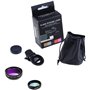2 en 1 Kit de Lentilles de Caméra pour Téléphone Portable, Objectif Smartphone de Lentille de Caméra Objectifs Macro Téléphone, 