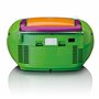 Lenco SCD-971 -Radio pour Enfants - Radio Cassette avec CD - Radio CD - Lecteur de Cassettes - Haut-parleurs stéréo - Prise Casq