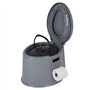 Bo-Camp - Toilette Portable - 7 ltr - Gris