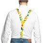 Boland 55520 - Clown Set pour déguisements, Accessoires pour carnaval, Set de déguisement, nez rouge, bretelles et noeud papillo