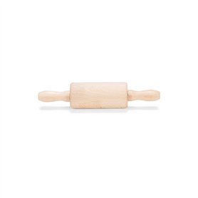 patisse 02249 – Rouleau à pâtisserie 2 poignées enfants format mini – bois de hêtre – 22 x Ø3cm