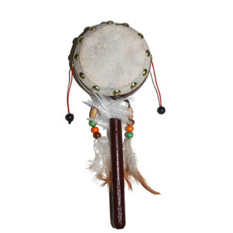 ESPA Tambourin Indien 21 cm - Marron - Taille Unique