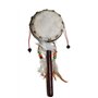 ESPA Tambourin Indien 21 cm - Marron - Taille Unique
