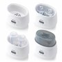 Alecto BW700TWIN Chauffe-biberon pour bébé - Double chauffe-biberon - Sans BPA - Stérilisateur - Temps de préchauffage préprogra