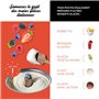 Musso Mini Lussino 4080 Sorbetière | 0,75l de Crème Glacée en 30min | Turbine à Glace Italienne pour la Maison | Glace Végane ou