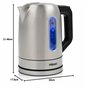 Tristar bouilloire électrique WK-1344-1,7 L - Inox - 2 200 W