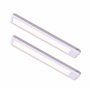 CALEX Lot de 2 Spot On Éclairage de meuble et armoire LED sans fil avec capteur de mouvement