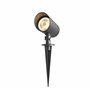 CALEX Spot de Sol sur Piquet avec GU10 LED - Lumière Blanche Chaude (2700K) - Capteur Jour/Nuit - Convient à l'Extérieur - Insta