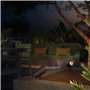 CALEX Spot de Sol sur Piquet avec GU10 LED - Lumière Blanche Chaude (2700K) - Capteur Jour/Nuit - Convient à l'Extérieur - Insta