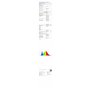 CALEX Lot de 3 Smart Ampoule LED GU10 RGB CCT WiFi, 345lm, 4,9W, Alexa/Google/Siri, 16M couleurs, blancs 2200-4000K, dimmable, m