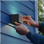 Calex Caserta Applique Murale Solaire, Éclairage Haut et Bas Extérieur, Lampe de Jardin Alimentée par Énergie Solaire, Étanche, 