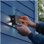 Calex Altamura Applique Murale Solaire, Éclairage Haut et Bas Extérieur, Lampe de Jardin Alimentée par Énergie Solaire, Étanche,