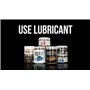 Shots Fist It PHA099 - Lubrifiant Faux Sperme - À base d'eau - 500 ml